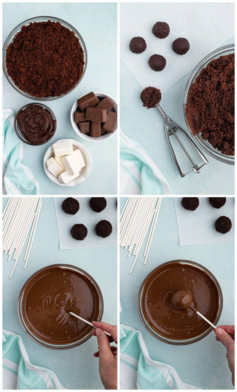 how to make chocolate cake pops