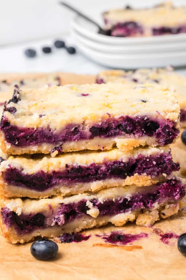Blueberry Pie Bars Recipe - Easy Dessert Recipes