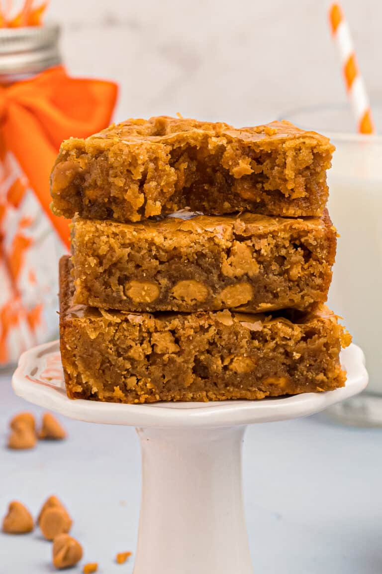 Butterscotch Blondies Recipe - Easy Dessert Recipes