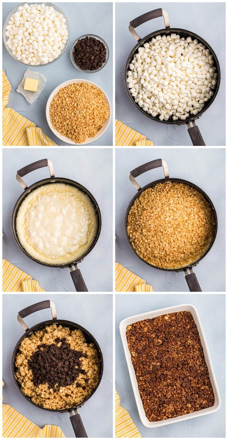 how to make chocolate rice krispie treats