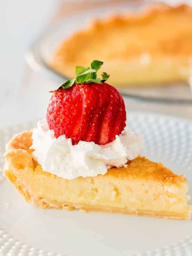 Buttermilk Pie Story Easy Dessert Recipes   Cropped Buttermilk Pie Recipe 4 