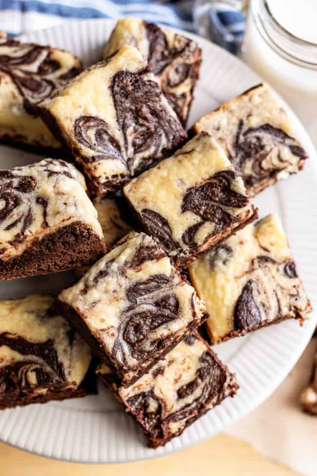 Cream Cheese Brownies - Easy Dessert Recipes