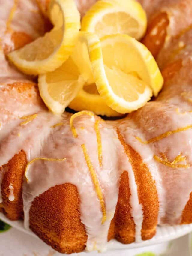 Lemon Bundt Cake Story - Easy Dessert Recipes