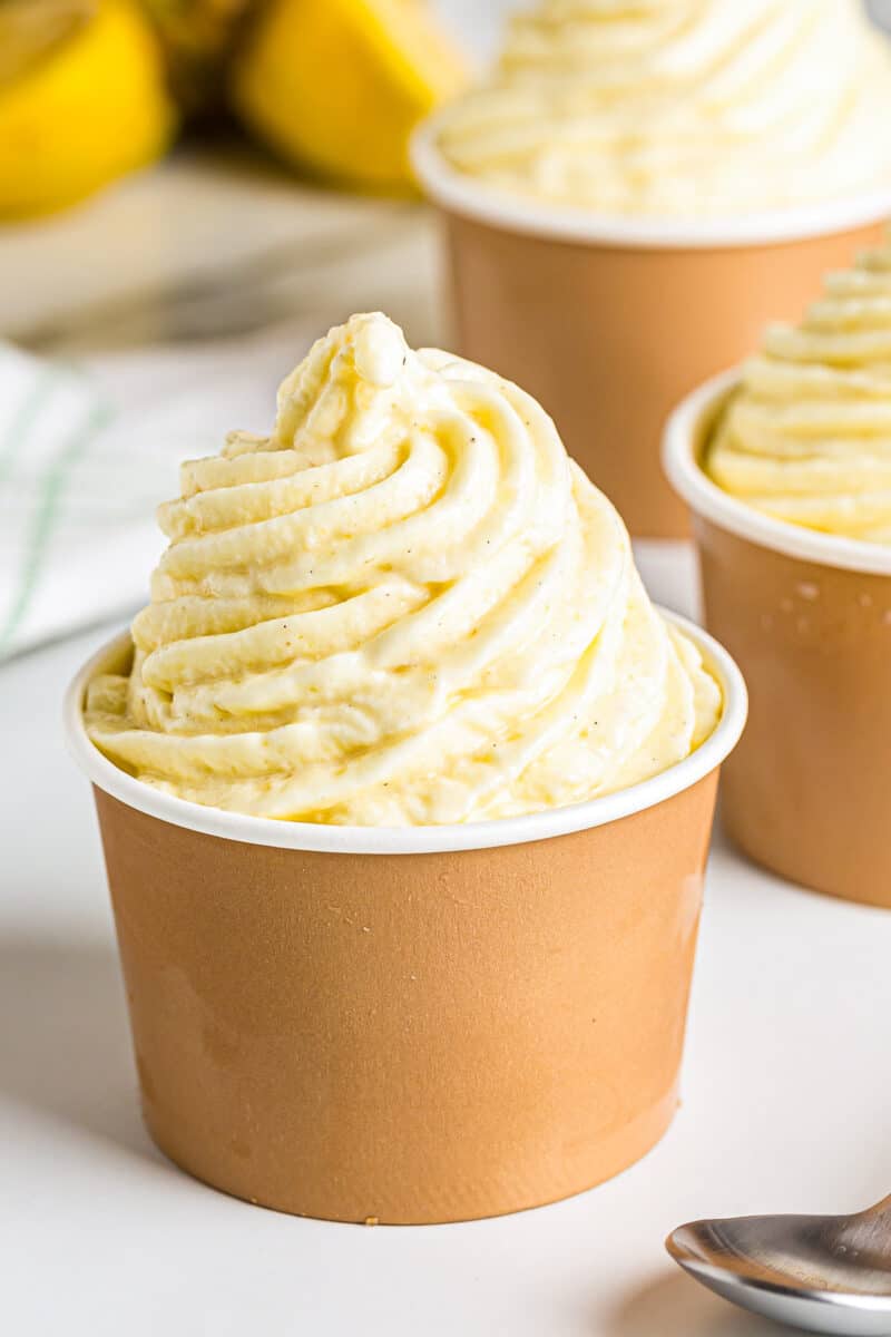 copycat dole whip in cups