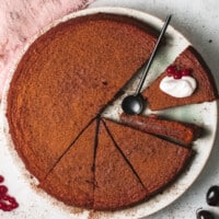 flourless chocolate cake featured image