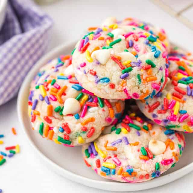 Funfetti Cookies Recipe - Easy Dessert Recipes