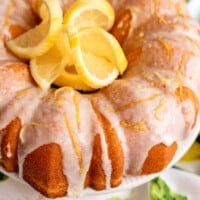 lemon bundt cake featured image