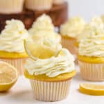 lemon cupcakes featured image