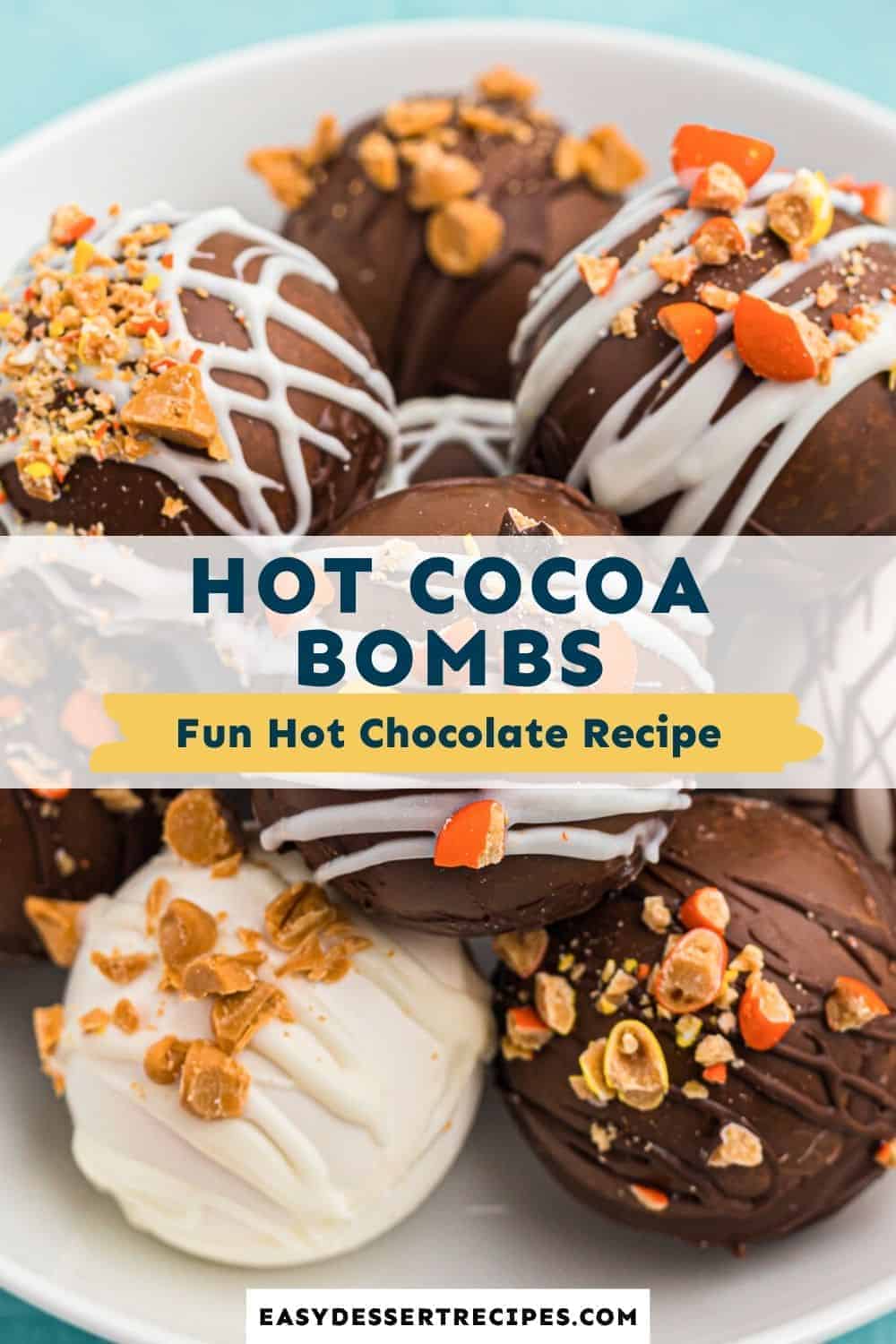 hot cocoa bombs pinterest