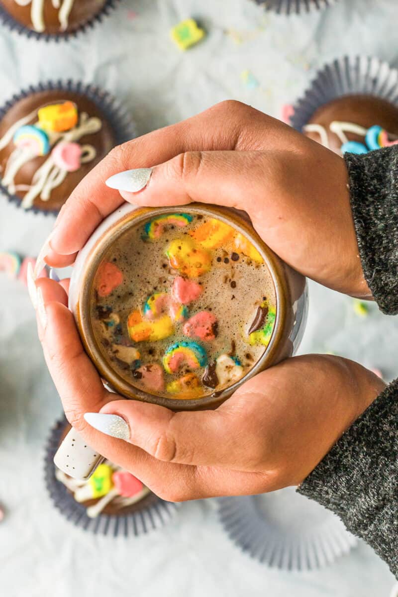 lucky charms hot chocolate