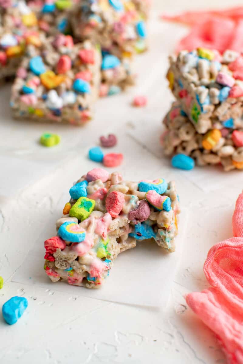 bite out of lucky charms treat
