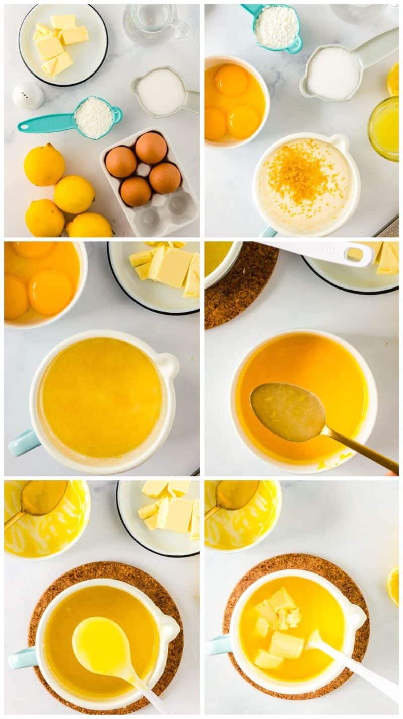 step by step photos for making lemon meringue pie