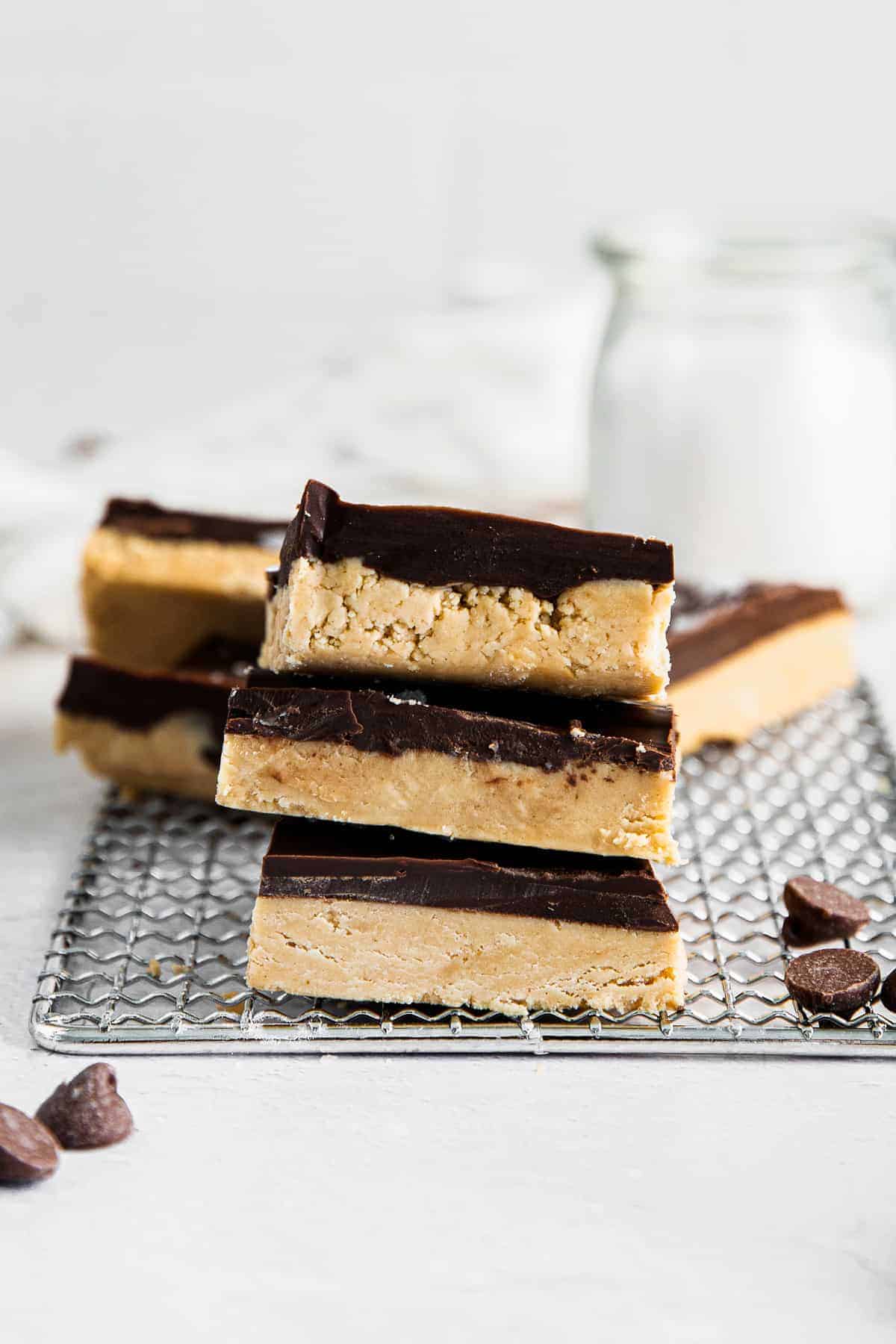 Buckeye Bars Easy Dessert Recipes