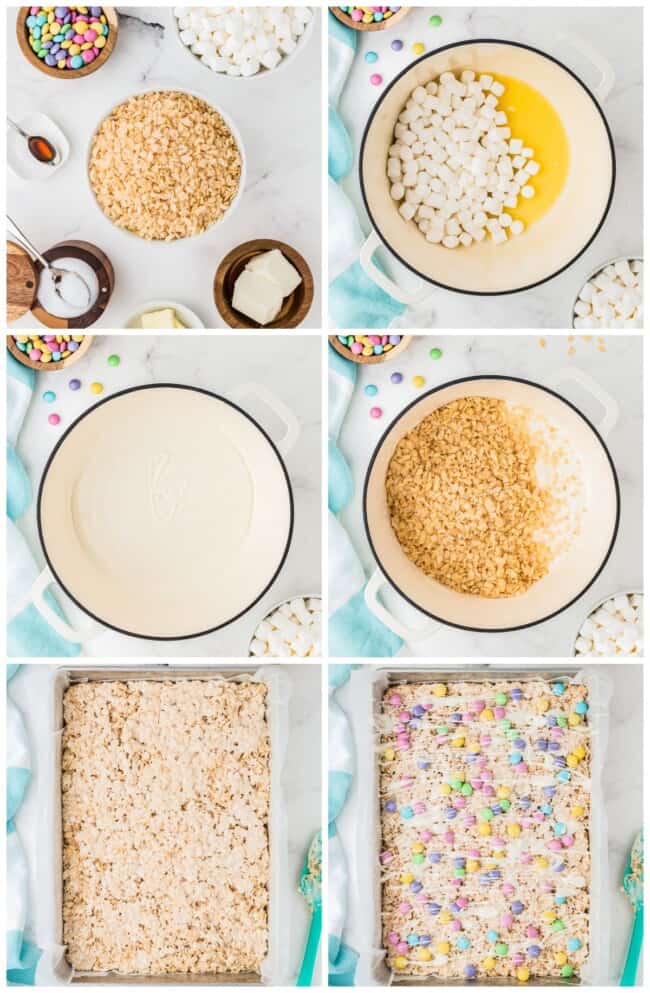 Easter Rice Krispie Treats Recipe - Easy Dessert Recipes