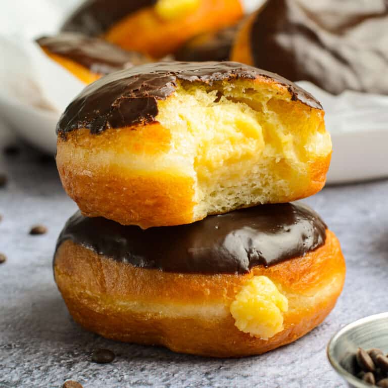 boston-cream-donuts-easy-dessert-recipes