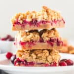 featured cranberry bars