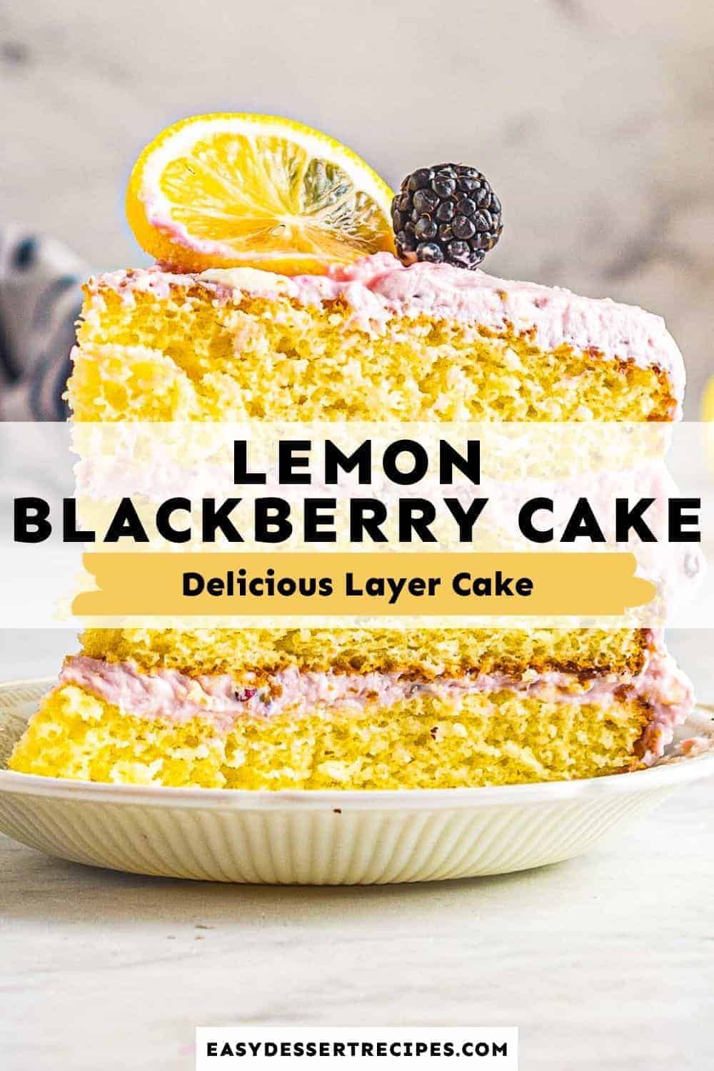 pinterest lemon blackberry cake