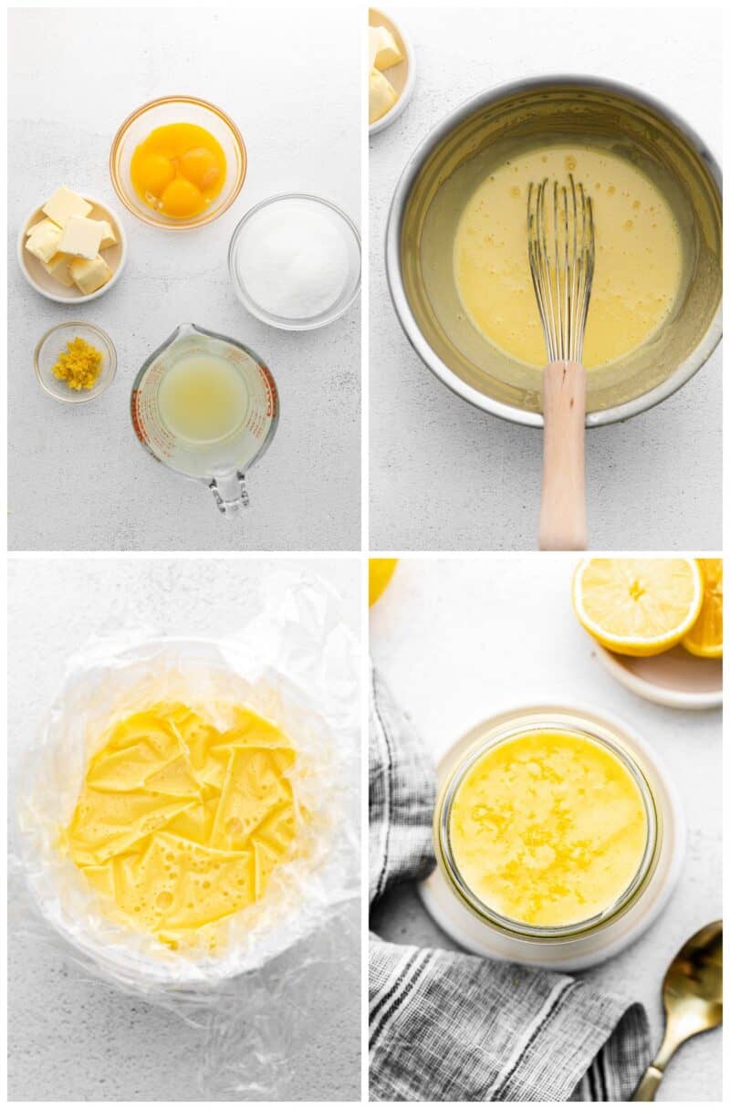 step by step photos for how to make lemon curd