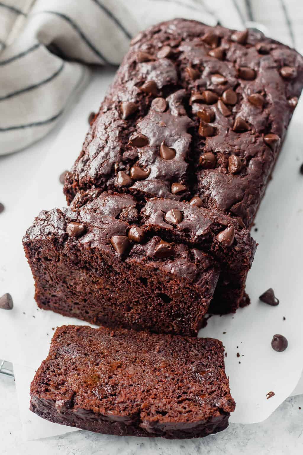 Double Chocolate Banana Bread Recipe - Easy Dessert Recipes