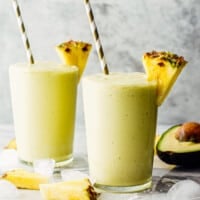 featured pineapple avocado smoothie