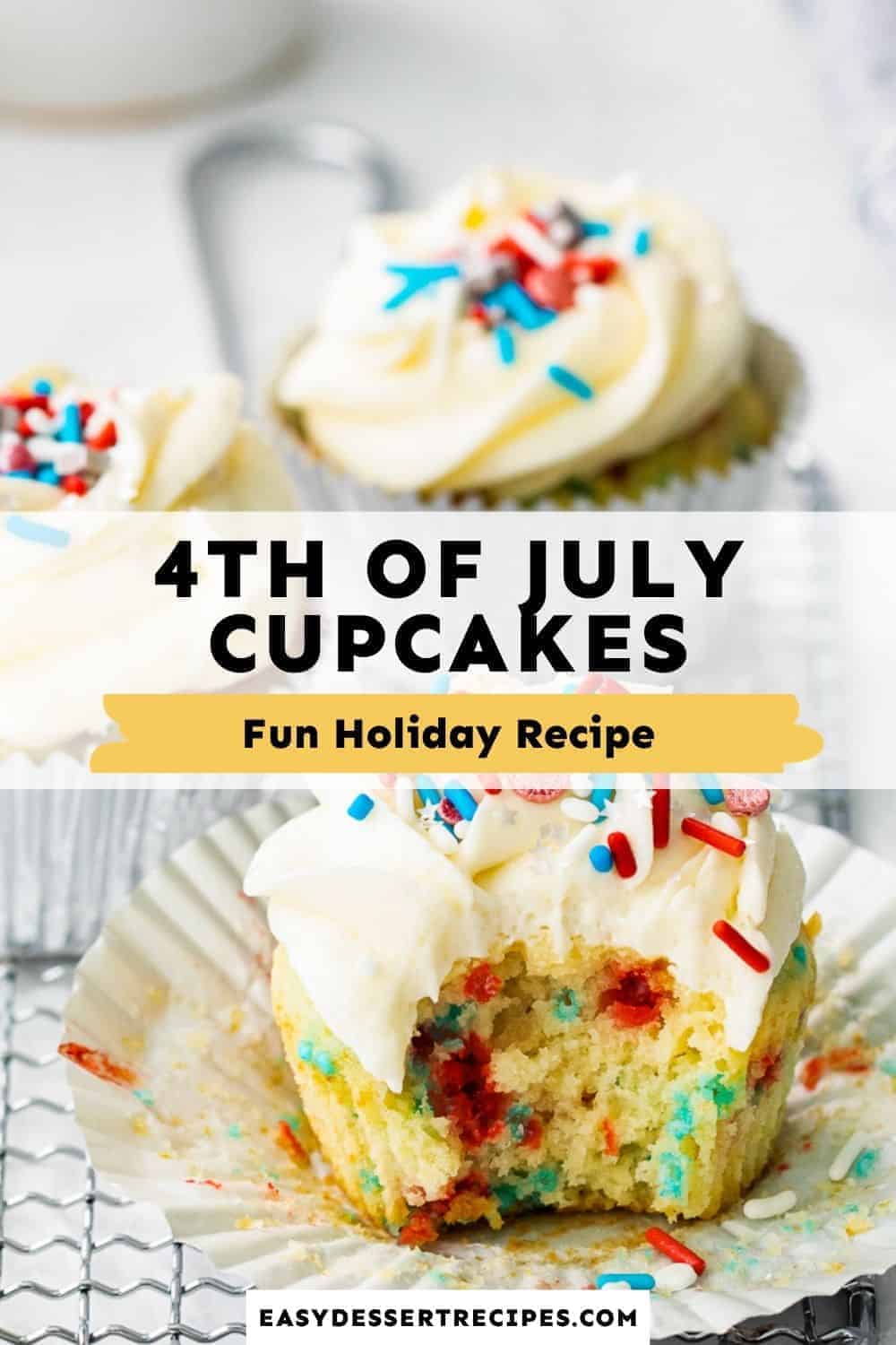 fourth of july cupcakes pinterest