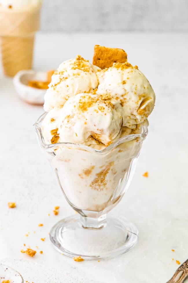 No Churn Cheesecake Ice Cream Recipe - Easy Dessert Recipes