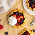 featured summer berry galette