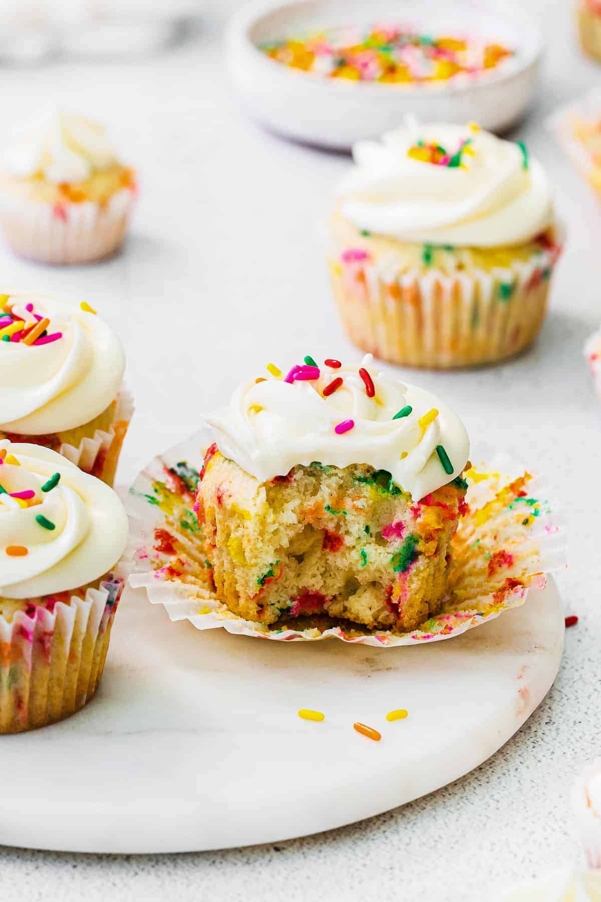 Funfetti Cupcakes Recipe - Easy Dessert Recipes