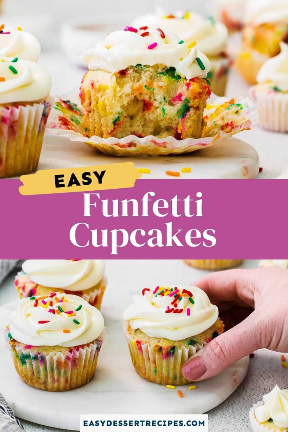 funfetti cupcakes pinterest