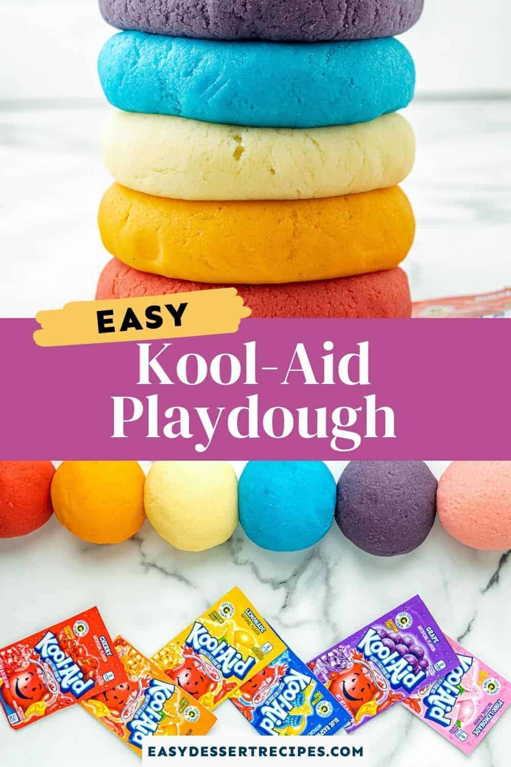 kool-aid playdough pinterest