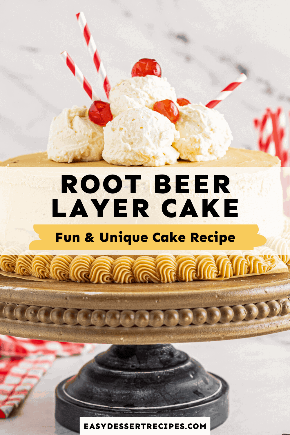 root beer float cake pinterest