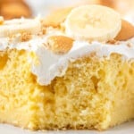 featured banana cream pie poke cake