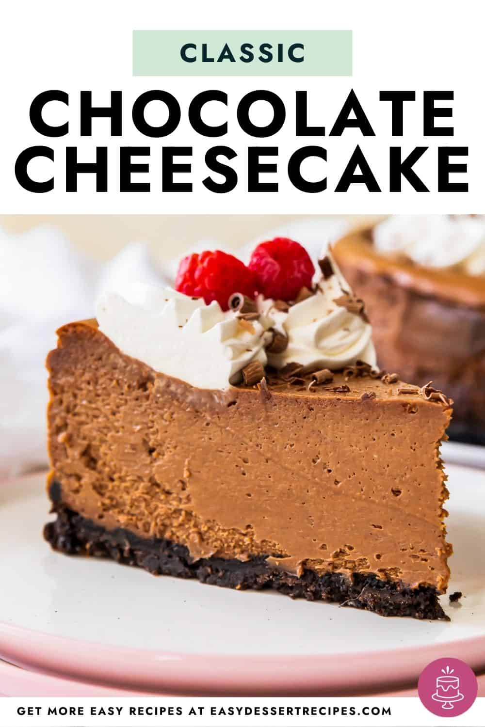 chocolate cheesecake pinterest