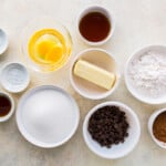 ingredients for cakey brownies
