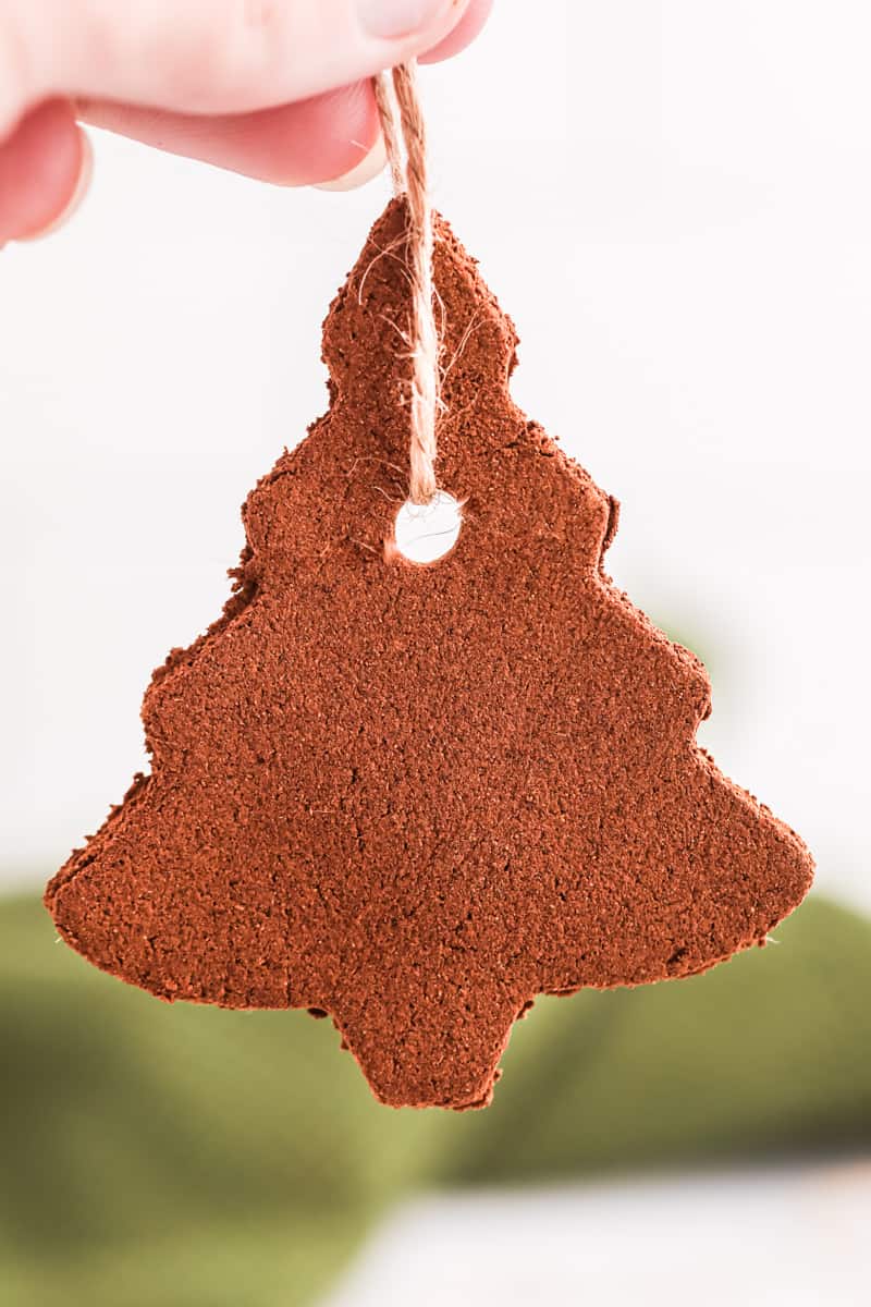 tree shaped ornament with a string
