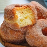 featured cinnamon sugar donuts.