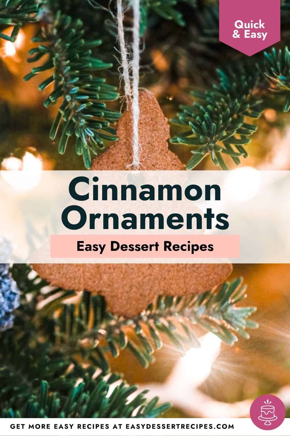 cinnamon ornaments pinterest