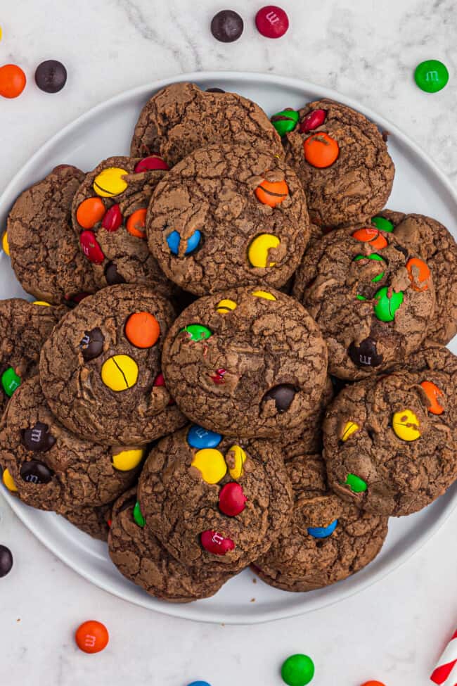 M M Brownie Cookies Recipe Easy Dessert Recipes