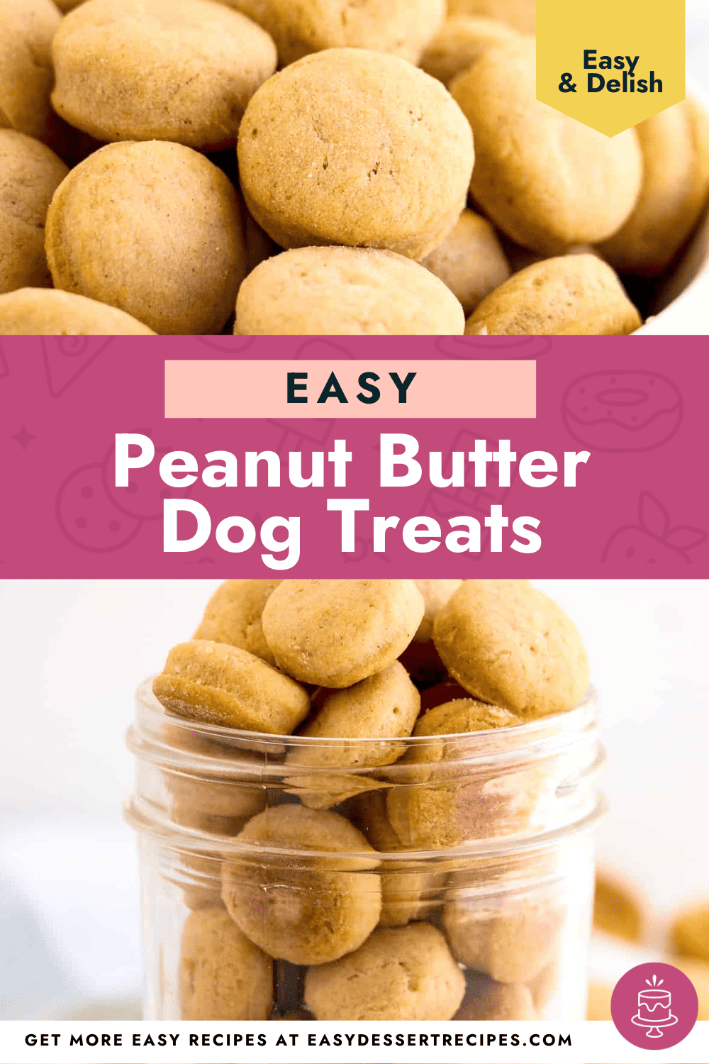 peanut butter dog treats pinterest