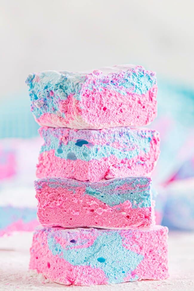 Cotton Candy Marshmallows Recipe Easy Dessert Recipes