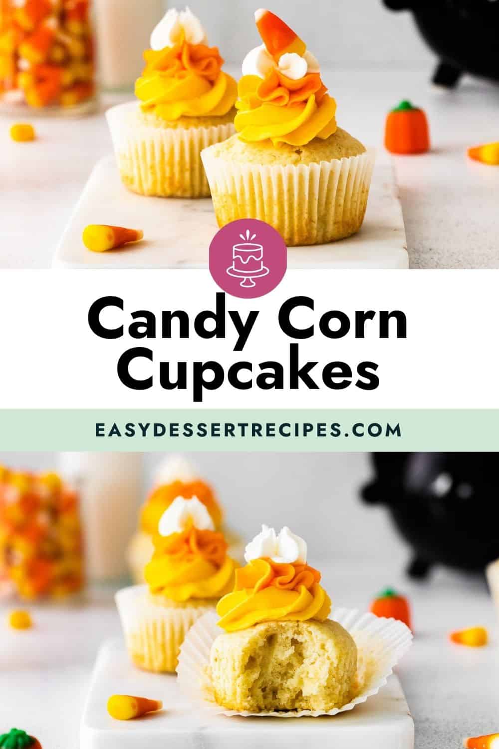 candy corn cupcakes pinterest