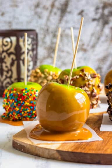 Homemade Caramel Apples Recipe - Easy Dessert Recipes