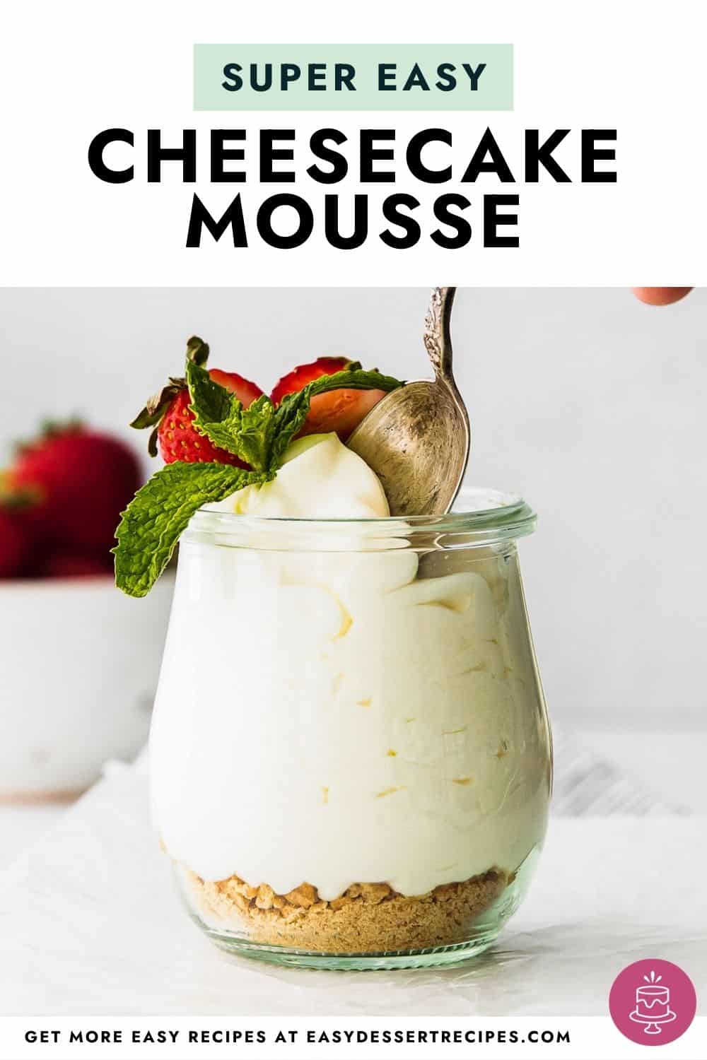 cheesecake mousse pinterest
