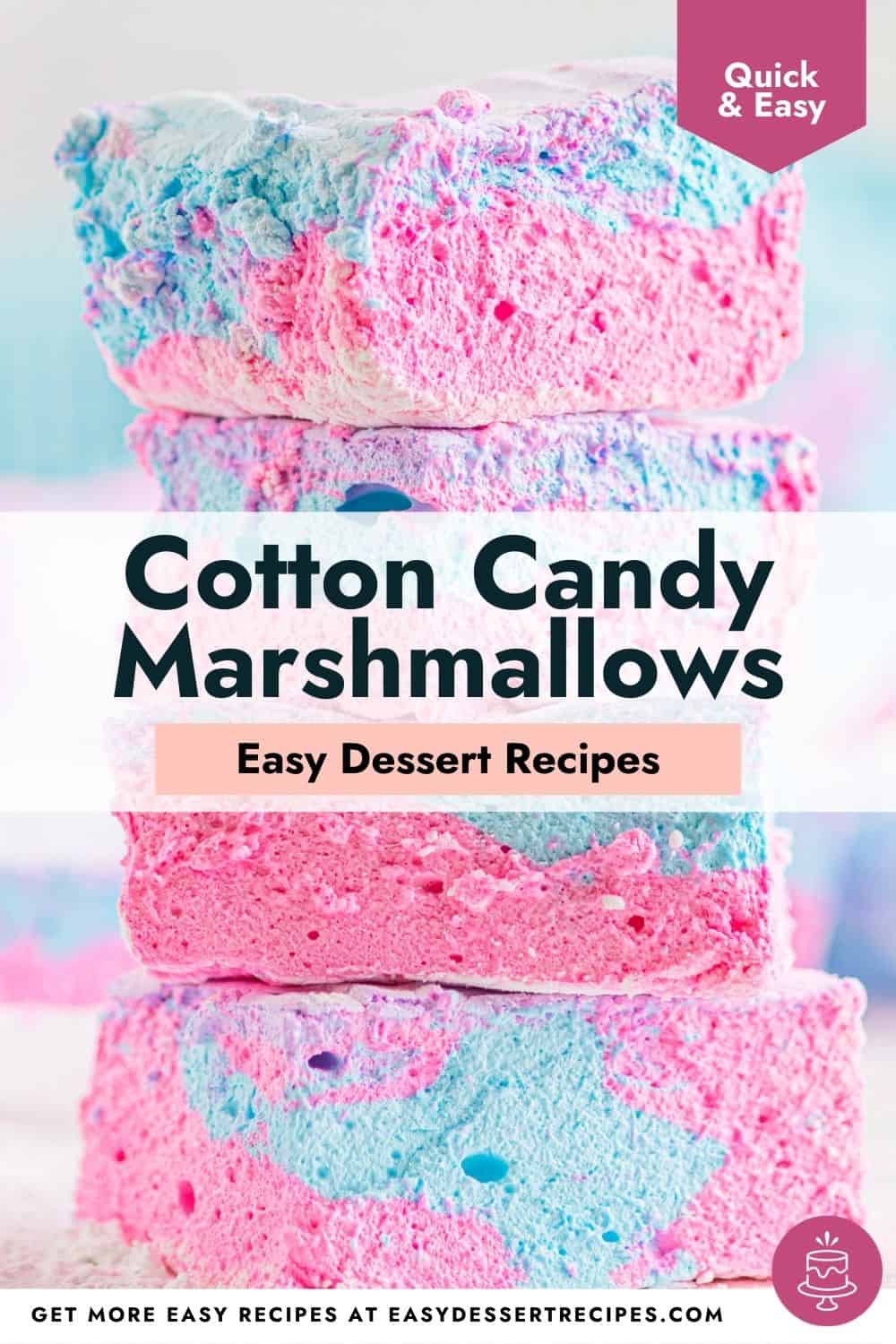 cotton candy marshmallows pinterest.