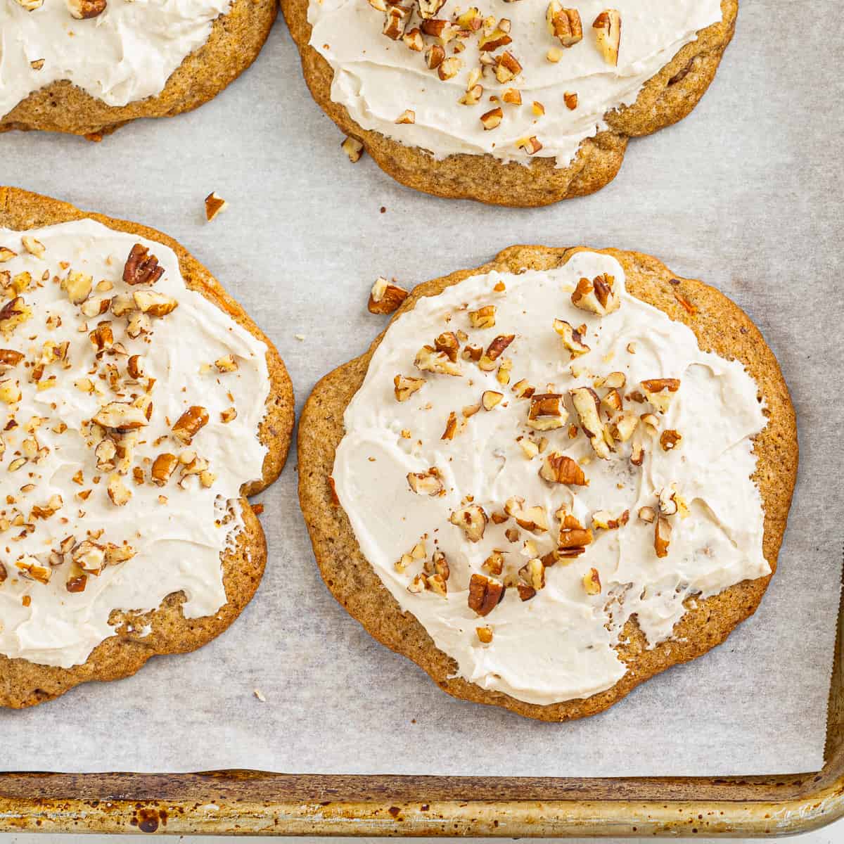 Frosted Carrot Cake Cookies Recipe Recipe Cart