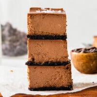 featured chocolate cheesecake bars