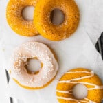featured baked pumpkin donuts