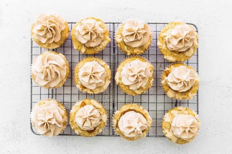 how to make apple pie cupcakes