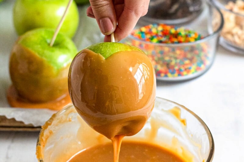 how to make caramel apples