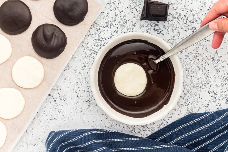 how to make chocolate peppermint patties